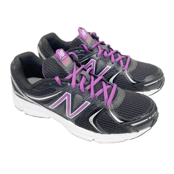 New Balance Running Course Black Purple Sneakers Sz 9.5 - Picture 9 of 9